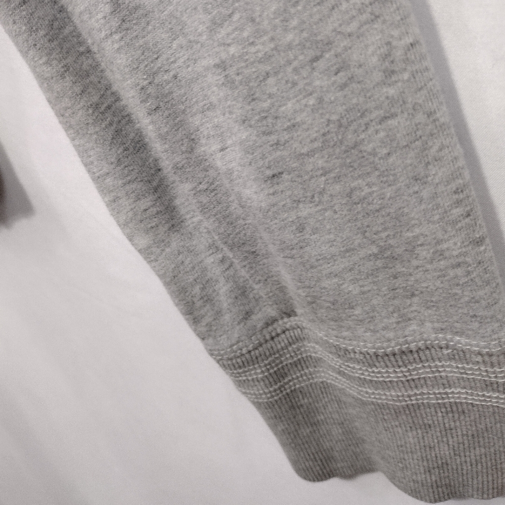 Vintage Hollister Embroidered Long Sleeve Henley Shirt Mens L Gray Retro 90s Y2K - Picture 5 of 12